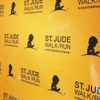 St. Jude Walk/Run to End Childhood Cancer poster