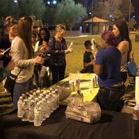 Youth Mentoring Candlelight Vigil gathering