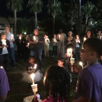 Candlelight Vigil Buck-A-Cut