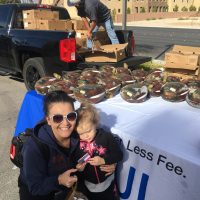 Woman and child Thanksgiving Giveaway