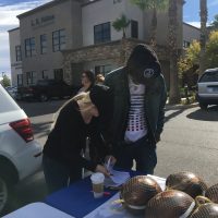 Woman and participant 2017 Turkey Giveaway