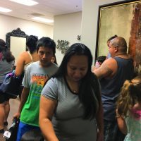Crowded lobby 2017 Back to School Giveaway