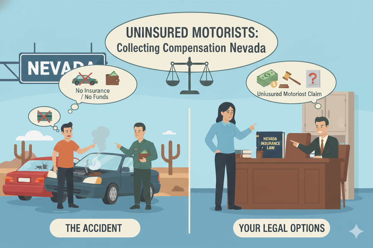 Uninsured motorist Driver Accident Claims in Nevada