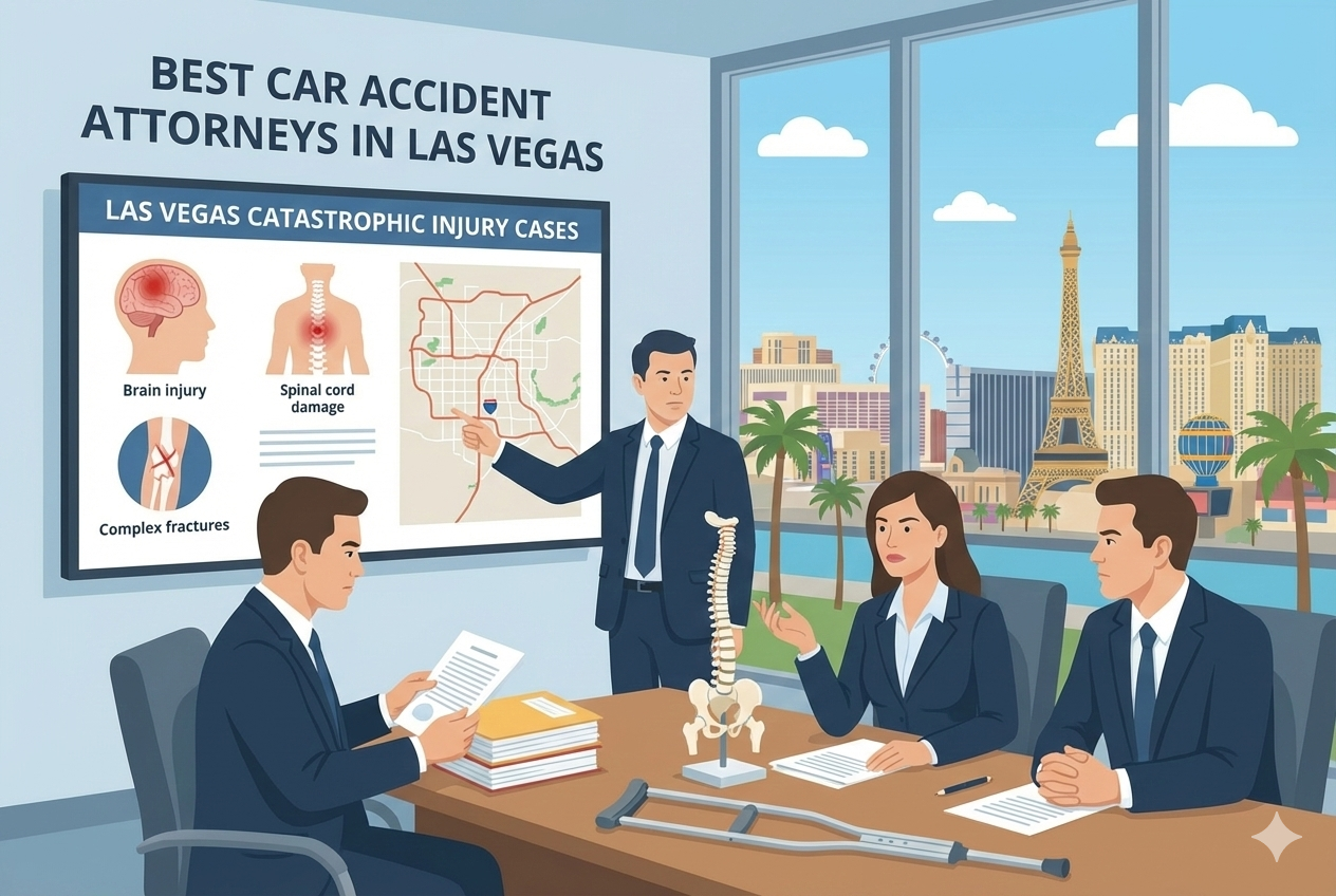 Best Car Accident Attorneys in Las Vegas: How They Handle Catastrophic Injuries