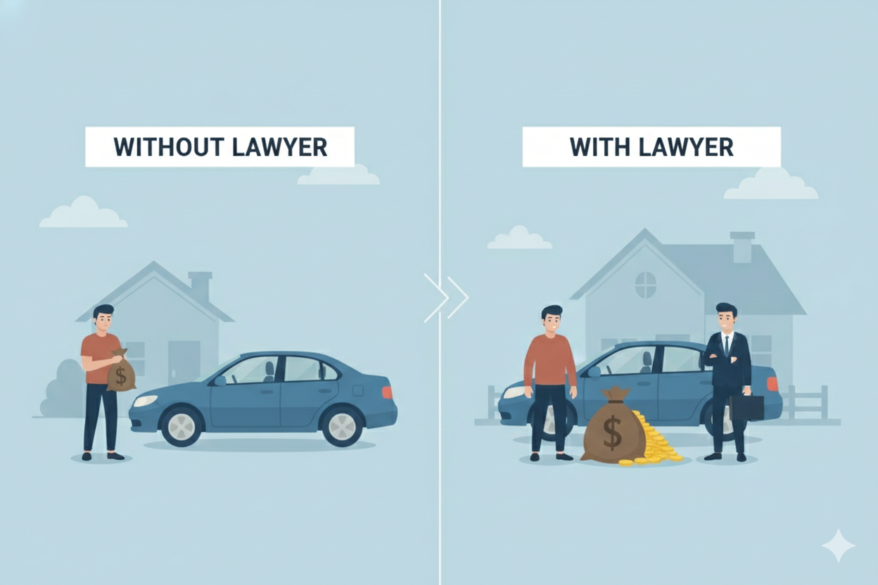 Does Hiring a Lawyer Increase Your Average Settlement?