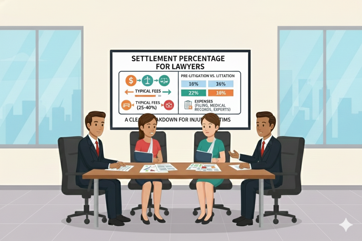 Settlement Percentage for Lawyers