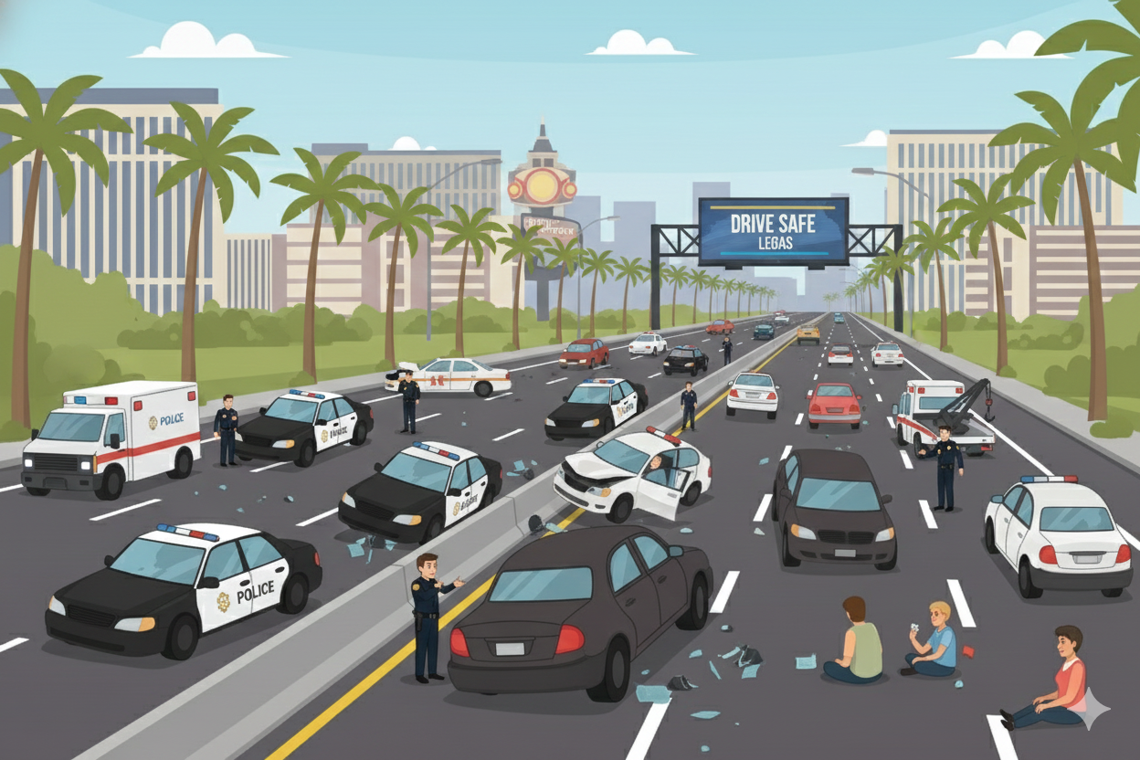 The Aftermath of Holiday Traffic Accidents in Las Vegas