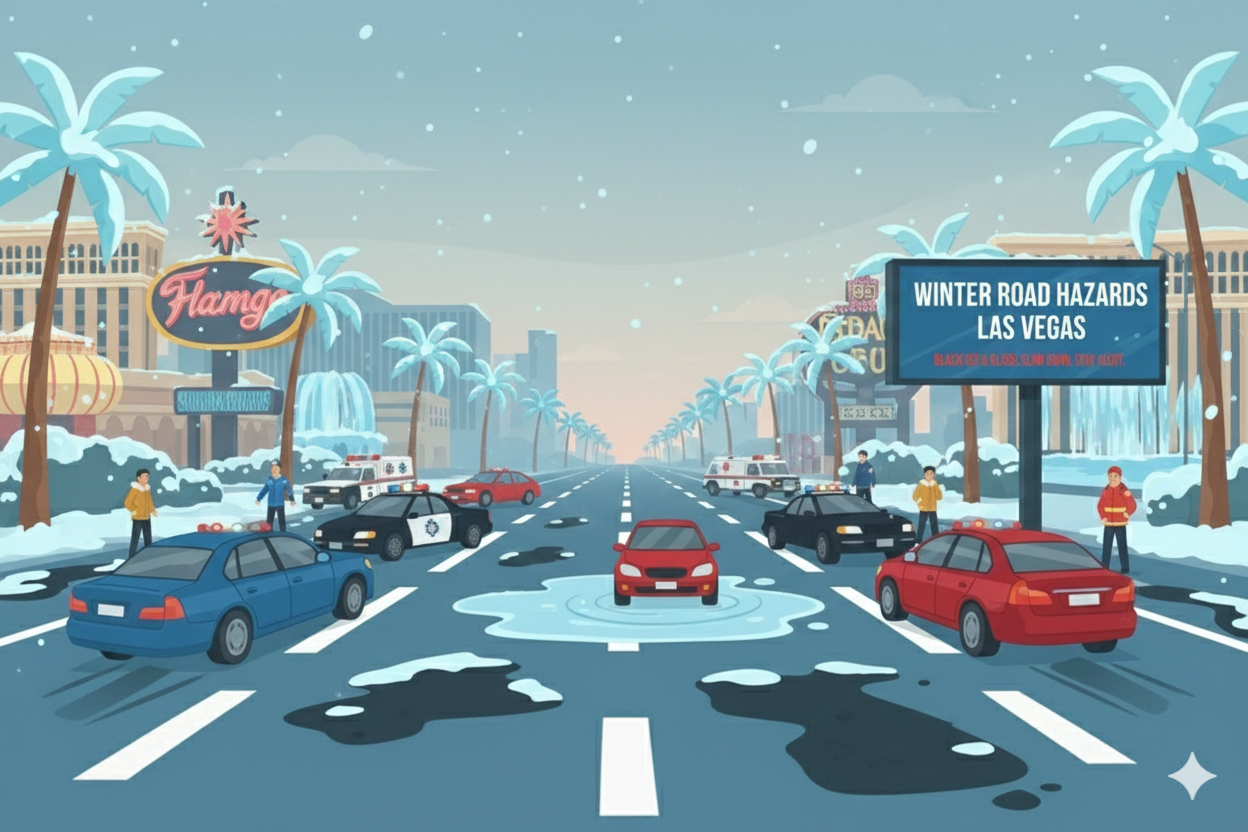 Winter Road Hazards in Las Vegas: What Drivers Need to Know