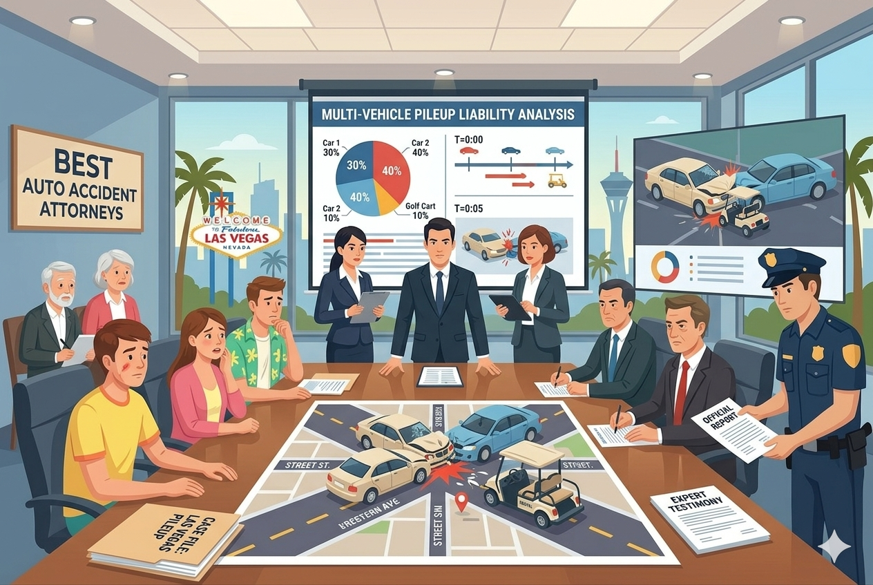 Best Auto Accident Attorneys How They Handle Multi-Vehicle Pileup in Las Vegas