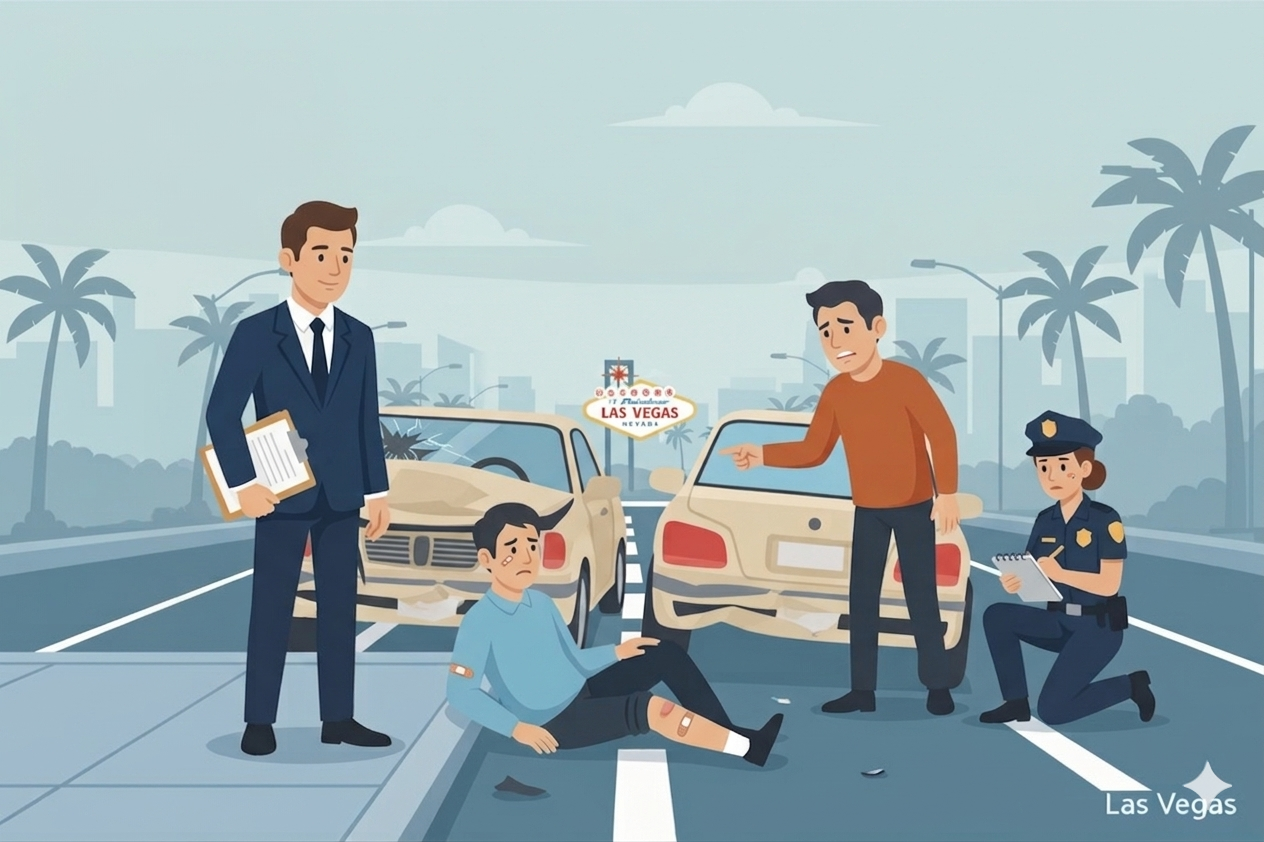 Car Accident Attorney Las Vegas: How They Handle Pedestrian Injury Claims