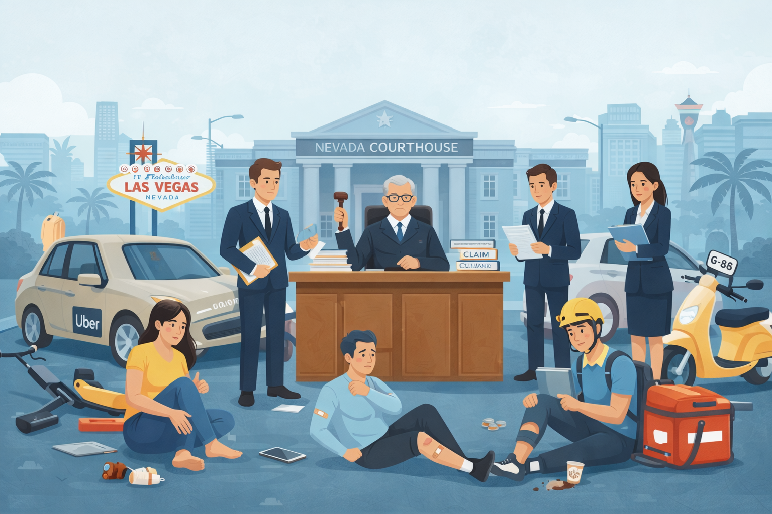 How Nevada Courts Are Handling the Surge in Rideshare and Delivery App Injury Claims