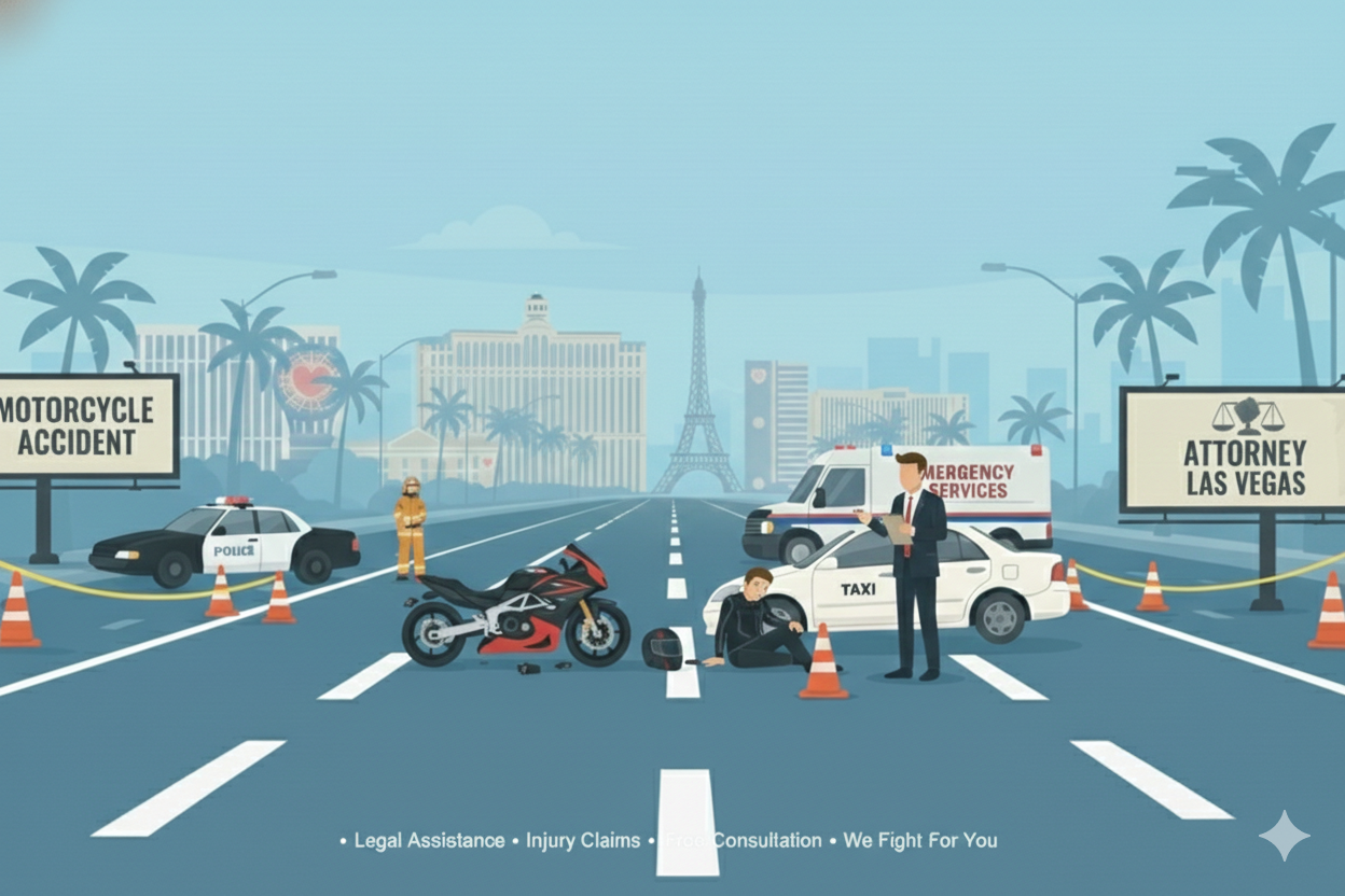 Motorcycle Accident Attorney Las Vegas Serving Tourists and Residents