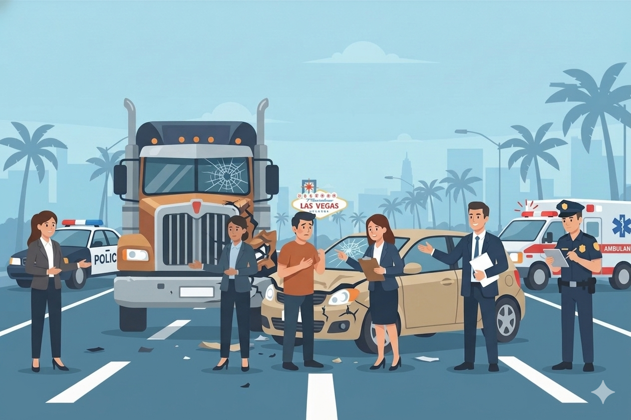 Truck Accident Lawyer in Clark County Protecting Victims of Commercial Vehicle Collisions