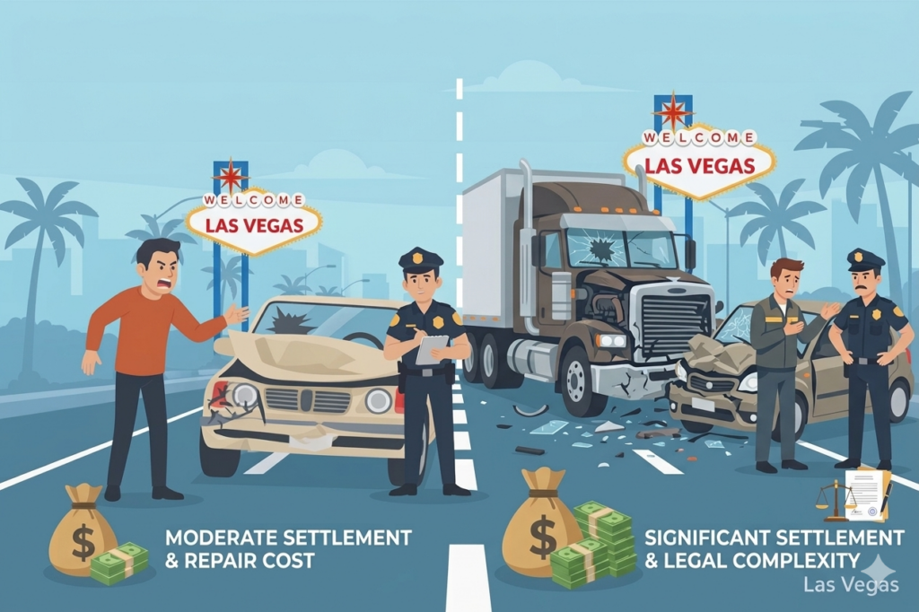 Car Accident Settlement vs Truck Accident Settlement What Victims Should Expect