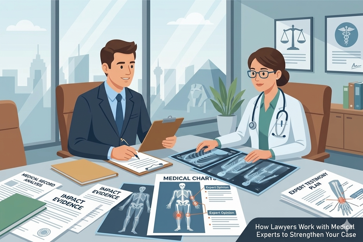 Motorcycle Accident Injury Lawyer How They Work with Medical Experts to Strengthen Your Case