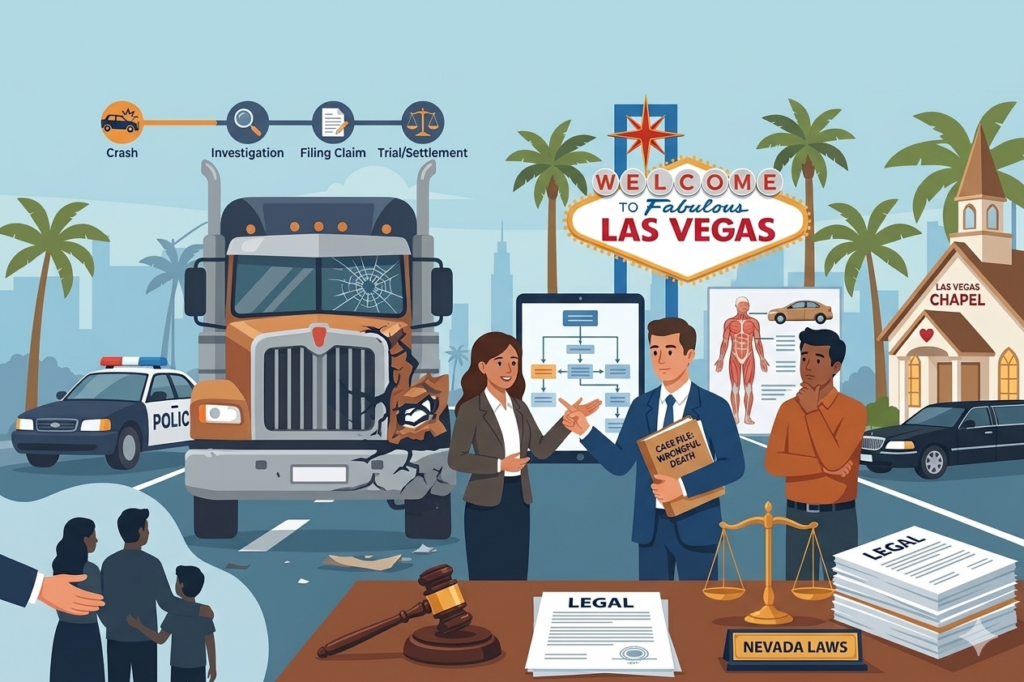 Truck Accident Law Firm How They Handle Wrongful Death Cases in Nevada