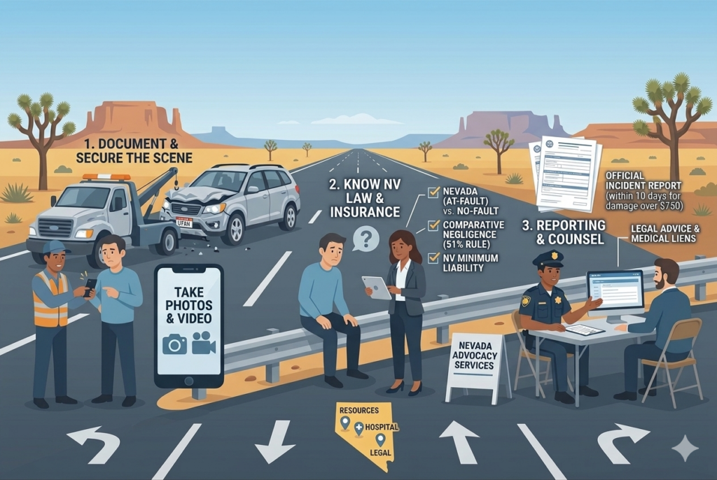 What Out-of-State Drivers Need to Know After a Highway Accident in Nevada